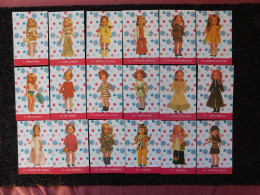 18 Cartes-Calendriers, Poupée "Nancy", ANNÉE 2014, 2ÈME RÉUNION DE NANCYS, ÉDITION PREMIÈRE ANNÉE (N14) - Klein Formaat: 2001-...