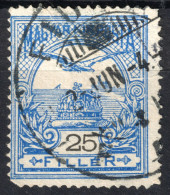 FIUME RIJEKA Postmark / TURUL Crown - Croatia 1912 Hungary Fiume County KuK K.u.K - 25 Fill - Croatia