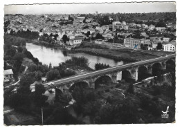 63  Pont Du Chateau  -  Le Pont Et La Ville - Pont Du Chateau