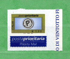 Italia ** - 2002-  POSTA PRIORITARIA - EURO 1,00  - Unif.2635. MNH - 2001-10: Mint/hinged