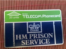 Prison Service Phonecard UK 161B  Used Rare - Gevangenissen