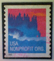 United States, Scott #3785, Used(o), 2009, Sea Coast, Non-Profit Org, (5¢), Red And Blue - Gebruikt