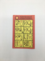 Point Massage With Vietnamese Balm, Soviet Estonia Pocket Calendar USSR 1990 Publisher Viva, Tallinn - Groot Formaat: 1981-90