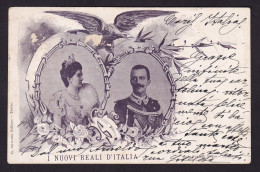 CARTOLINA  I NUOVI REALI D'ITALIA - History