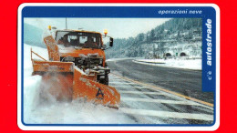 VIACARD - Serie Servizi - Operazioni Neve - Tessera N. 212 - 50.000 - Tec - Autres & Non Classés