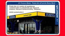 VIACARD - Serie Servizi - Al Firenze-Roma, Punto Blu - Tessera N. 224 - 50.000 - Tec - Sonstige & Ohne Zuordnung