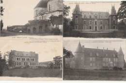 10 Cp CHATEAUX DE BOURGOGNE....collection ....Bourgeois Fréres ....à Chalon / Saône...à Voir - Châteaux