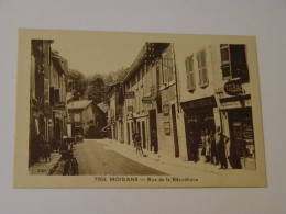 ISERE-7504-MOIRANS-RUE DE LA REPUBLIQUE ANIMEE - Moirans