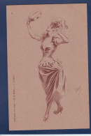CPA Collection Des Cent CHERET Femme Woman Art Nouveau - Colombo, E.