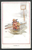 USA Reinthal & Newman, N. Y.  Scouting Boy Scouts Pfadfinder Post Card, Used In Estonia Michel 37 A As Single - Scoutisme