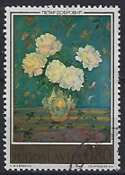 Jugoslavia 1974  Blumengemalde (o) Mi.1577 - Gebruikt