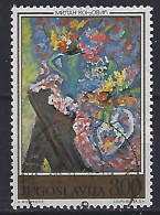 Jugoslavia 1974  Blumengemalde (o) Mi.1579 - Used Stamps