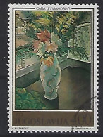 Jugoslavia 1974  Blumengemalde (o) Mi.1580 - Gebraucht