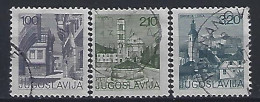 Jugoslavia 1975  Sehenswurdigkeiten (o) Mi.1595-1597 - Used Stamps