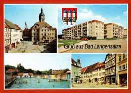 G5409 - TOP Bad Langenalza Neubauten Freibad - Verlag Bild Und Heimat Reichenbach - Bad Langensalza
