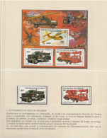 DJIBOUTI Bloc Spécial COTE 35 € (N° 587 + 588 + 589) + 587 + 588 MNH ** Pompiers Firefighters Bomberos Canadair A Saisir - Firemen