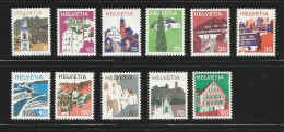 Switzerland Scott # 558 - 579 MLH VF Complete .....................(W29) - Neufs