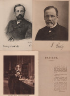 Pasteur - 7 Gravures Dont 4 En Couleurs Avec Petite Brochure Retracant Les Grand Evenements De Sa Vie - Other & Unclassified