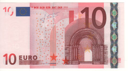 10 EURO  "N"  Austria     Firma Trichet    F 011 F2  /  FDS - UNC - 10 Euro