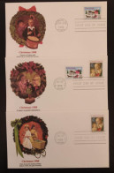 SD)1988. USA. CHRISTMAS. FDC. - Collections