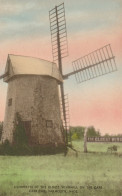 Silhouette Of The Oldest Windmill On The Cape, Yarmouth, Massachusetts - Cape Cod