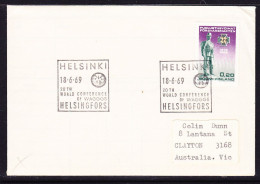 Finland 1969 Girl Guides Conference - Helsingfors Cover - Briefe U. Dokumente