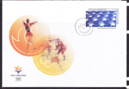Norway 2002 Winter Olympics First Day Cover - Cartas & Documentos