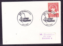 Greenland 1967 Danish Scout Union Cover To Orebro - Lettres & Documents