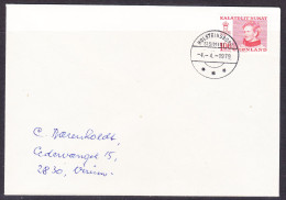 Greenland 1979  - 100 Queen Margarethe Private Cover - Covers & Documents