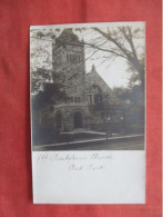 RPPC.  Oak Park Chicago IL~First Presbyterian Church    Ref 6201 - Otros & Sin Clasificación