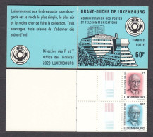 Luxembourg 1986 - Robert Schuman-French Politicians, Booklet, MNH**(scan) - Cuadernillos