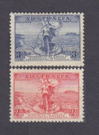 1936 Australia 132-133 MLH Opening Of Telephone Cable To Tasmania - Mint Stamps