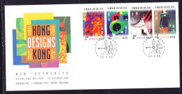 Hong Kong 1998 Designs First Day Cover - Cartas & Documentos