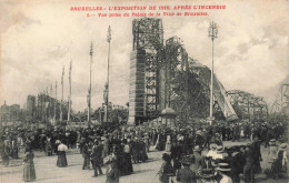 BELGIQUE - Bruxelles - L'exposition De 1910 Après L'incendie - Vue Prise Du Palais De La Ville - Carte Postale Ancienne - Expositions Universelles