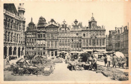 BELGIQUE - Bruxelles - Grand'Place (N-O) - Carte Postale Ancienne - Squares