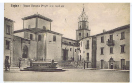 SEPINO ( CAMPOBASSO ) PIAZZA NERAZIO PRISCO - LATO NORD EST - EDIZ. FRANCHELLA - SPEDITA 1931 (18377) - Campobasso