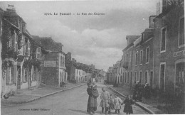 Le FAOUET (Morbihan) - La Rue Des Cendres - Ecrit (2 Scans) Louis Breymand, Chef De Gare PLM à Saint-Vincent Haute-Loire - Faouët