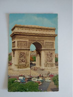 PARIS L ARC DE TRIOMPHE POSTCARD - Arc De Triomphe
