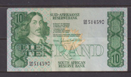 SOUTH AFRICA  -  1978-93 10 Rand Circulated Banknote As Scans - Südafrika