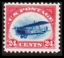 1918. USA. Curtiss JN-4 H Jenny 24 CENTS Hinged.   - JF536112 - Ungebraucht