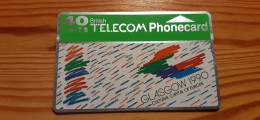 Phonecard United Kingdom, BT 041B - Glasgow 1990. 35.200 Ex. - BT Advertising Issues
