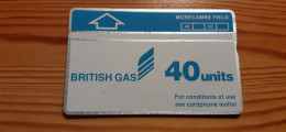 Phonecard United Kingdom 310K - British Gas - Boorplatformen