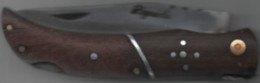 Coûteau    Laguiole    420  Manche Bois 10.5 Cm  Fermé - Knives