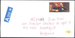 Mailed Cover  With  Stamp Europa 2021 From Belgium - Lettres & Documents