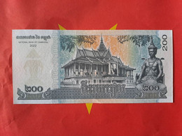 CAMBODGE / Banknote / 200Riels - 2021 King Norodom Sihanouk( UNC ) - Cambodge