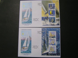 GREECE 2013 Sailing Ttourism Miniature Sheets FDC - Tarjetas – Máximo