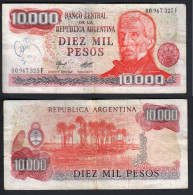 Argentine, 10000 Pesos, P#306, N° 00.967.325F, Argentina - Argentina