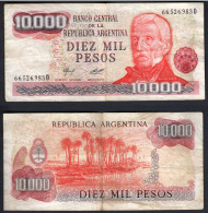 Argentine, 10000 Pesos, P#306, N° 66.526.983D, Argentina - Argentina
