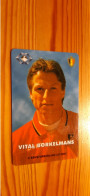 Prepaid Phonecard Belgium, WorldXChange - Football, Red Devils, Vital Borkelmans - [2] Prepaid & Refill Cards