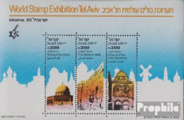 Israel Block28 Postfrisch 1985 Briefmarkenausstellung - Nuevos (sin Tab)